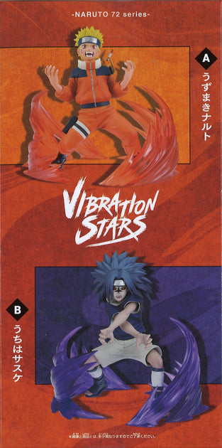 Naruto 72 Series 26 & 27 Vibration Stars Naruto Uzumaki & Sasuke Uchih