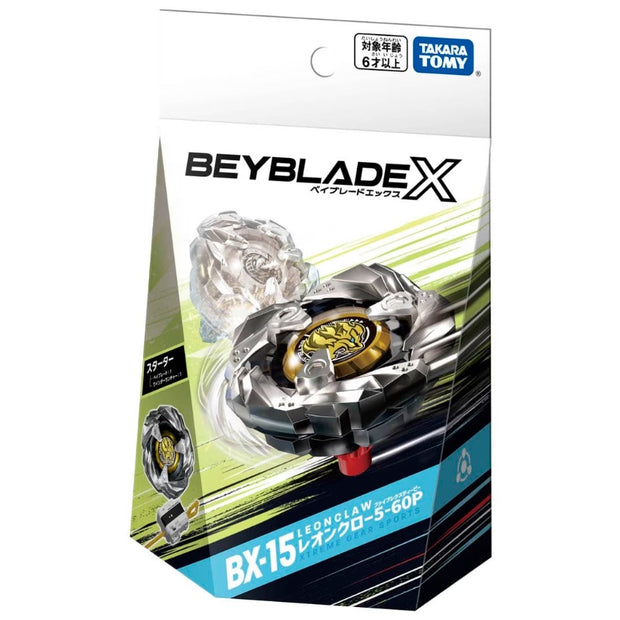 Beyblade X BX-15 Starter Leon Claw