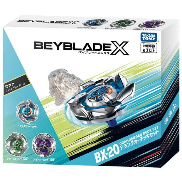 Beyblade X BX-20 Battle Deck Dran Dagger
