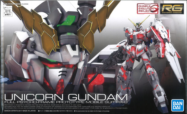 Rg 1/144 Unicorn Gundam