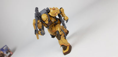By: Eatsomechyefun - HG Origins Zaku Half Cannon
