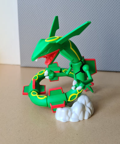 Mar 2021 Product Review by SUTD Gunpla Club - Pokemon Plamo Collection: Rayquaza