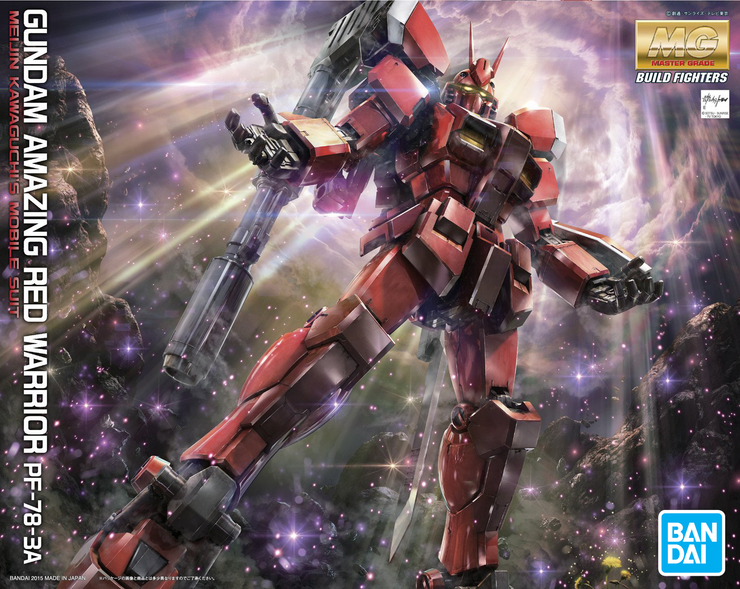 Mg 1/100 Gundam Amazing Red Warrior