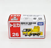 228080 Isuzu Elf Road Sign Truck