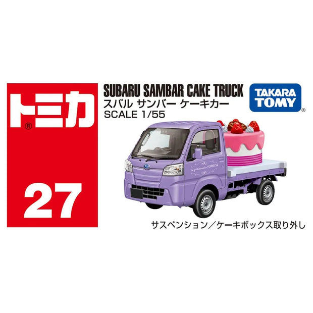 Tomica 228431 Subaru Sambar Cake Truck
