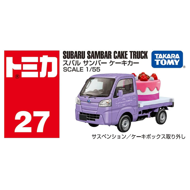 Tomica 228431 Subaru Sambar Cake Truck