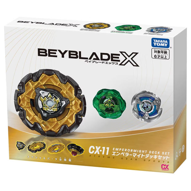 Beyblade X CX-11 Emperormight Deckset