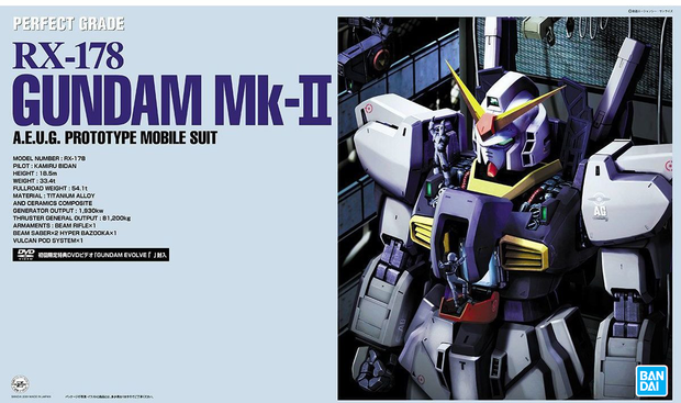 Pg 1/90 RX-178 Gundam MK-II A.E.U.G (White)