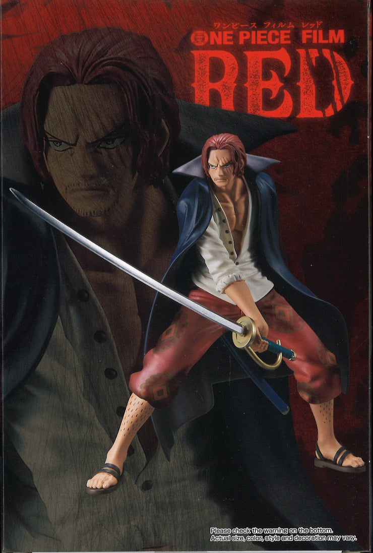 One Piece Film Red DXF Posing Figure Shanks