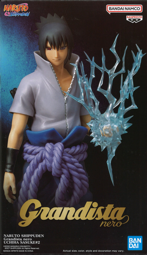 Naruto Shippuden Grandista Nero Uchiha Sasuke #2