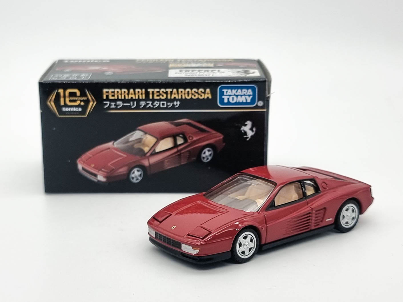 トミカ 10th Ferrari TESTAROSSA 新品未開封 TOMICA PREMIUM Ferrari TESTAROSSA Red 10th Anniversary Takaratomy