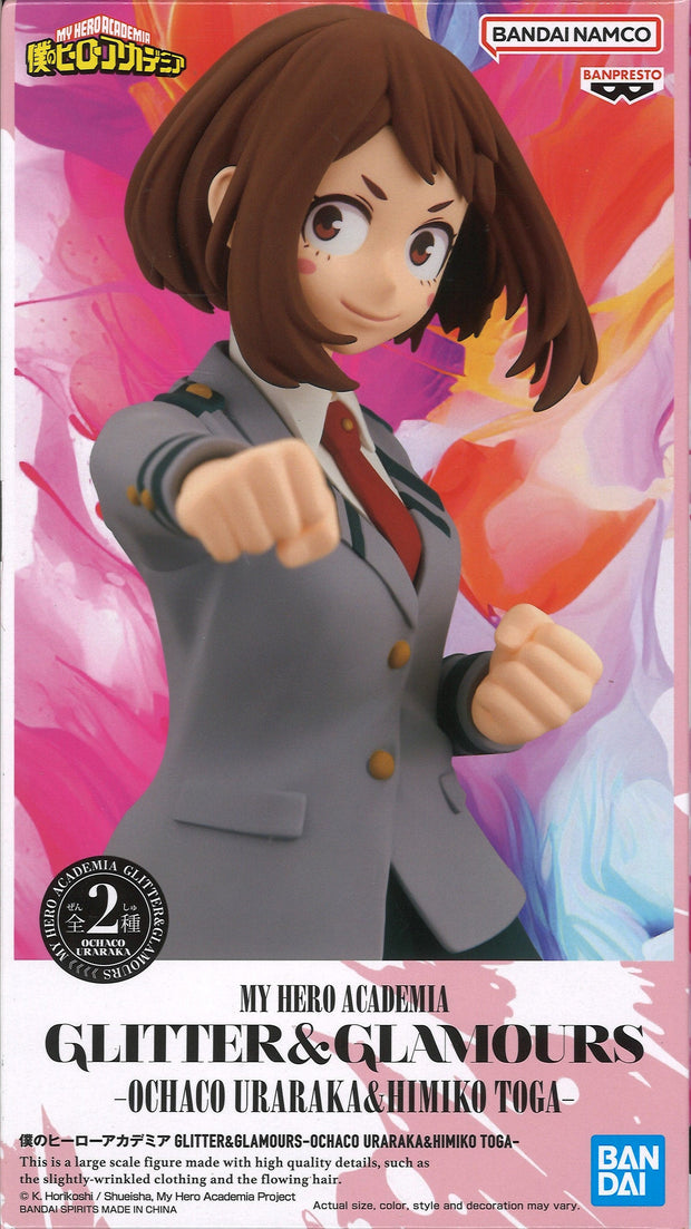 Banpresto My Hero Academia Glitter & Glamours Ochako Uraraka & Himiko Toga (A: Ochako Uraraka)