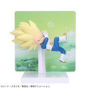 Dragon Ball Daima Super Saiyan 3 Vegeta (Mini) Figure with Panel