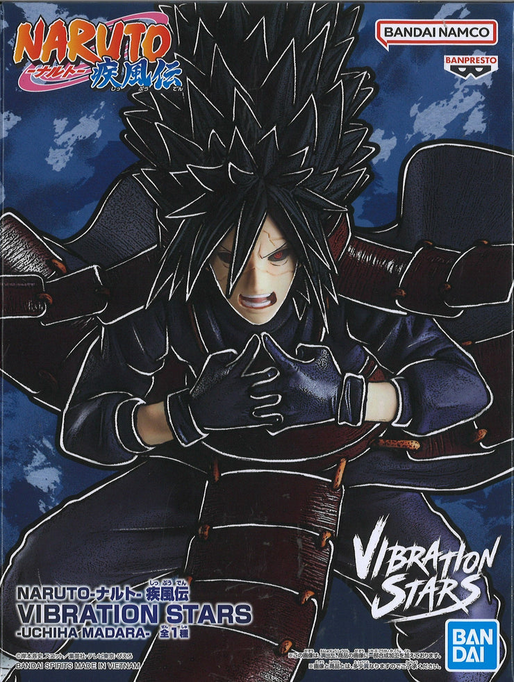 Banpresto Naruto Shippuden Vibration Stars Uchiha Madara