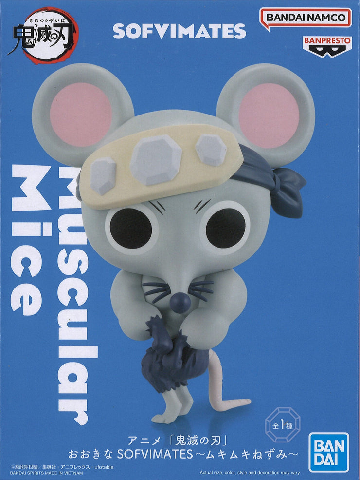 Banpresto Demon Slayer: Kimetsu No Yaiba Big Sofvimates Muscular Mice