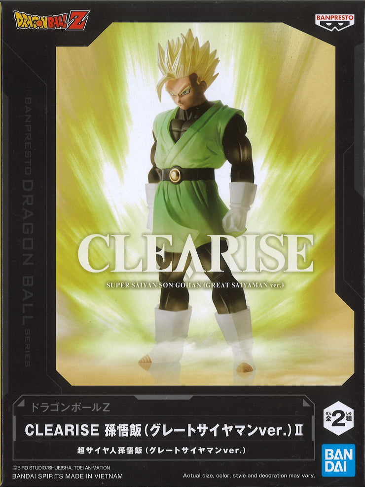 Banpresto Dragon Ball Clearise Son Gohan (Great Saiyaman Ver) II (Ver.B)