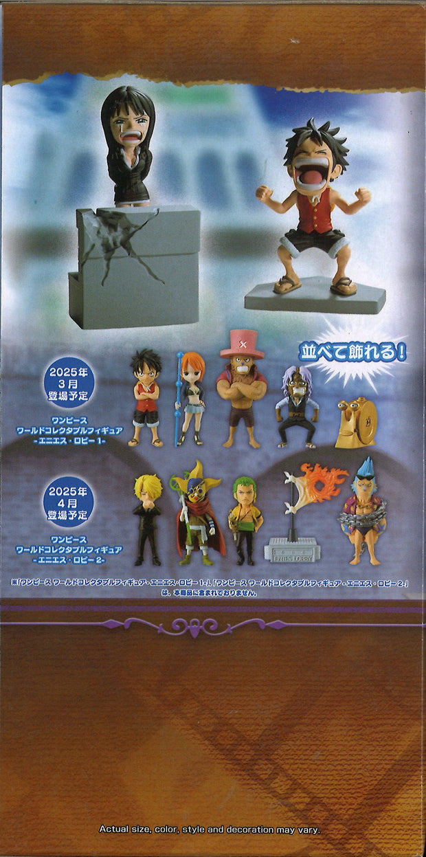Banpresto One Piece World Collectable Figure Log Stories Monkey.D.Luffy & Nico Robin