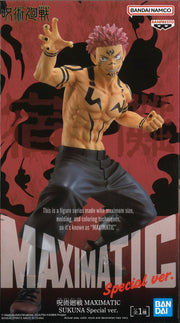 Banpresto Jujutsu Kaisen Maximatic Sukuna Special Ver
