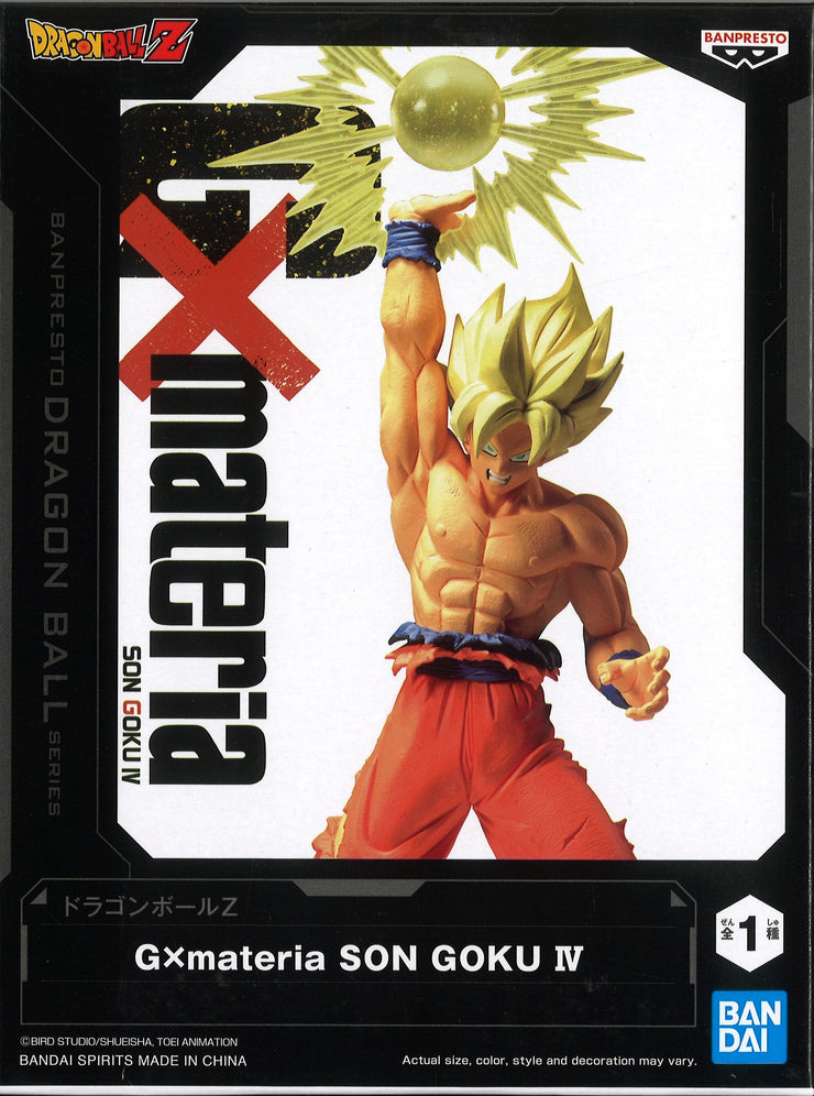 Banpresto Dragon Ball Z GxMateria Son Goku IV