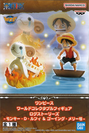 Banpresto One Piece World Collectable Figure Log Stories Monkey.D.Luffy & Going Merry