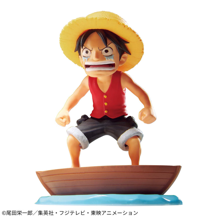 One Piece World Collectable Figure Log Stories Monkey.D.Luffy & Going Merry