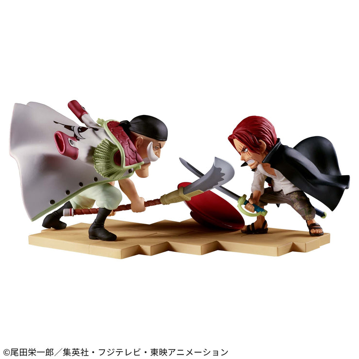 One Piece World Collectable Figure Log Stories Edward Newgate Vs Shanks
