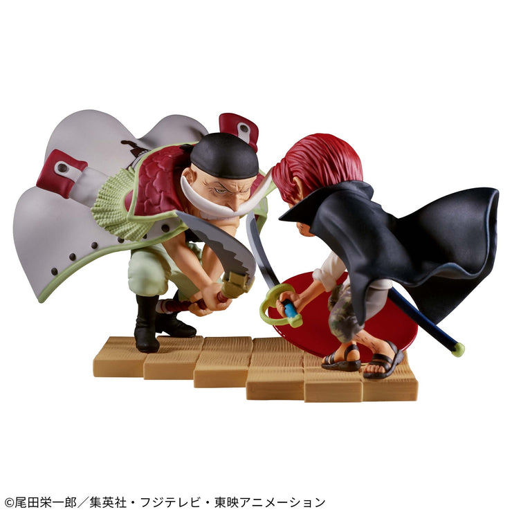 One Piece World Collectable Figure Log Stories Edward Newgate Vs Shanks