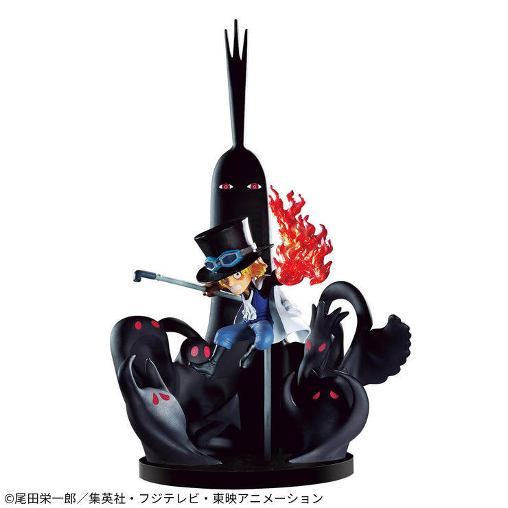 One Piece World Collectable Figure Special Sabo Vs Five Elders & Imu