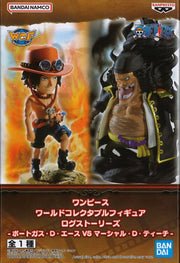 One Piece World Collectable Figure Log Stories Portgas D.Ace Vs Marshall D.Teach
