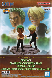 One Piece World Collectable Figure Log Stories Roronoa Zoro & Sanji