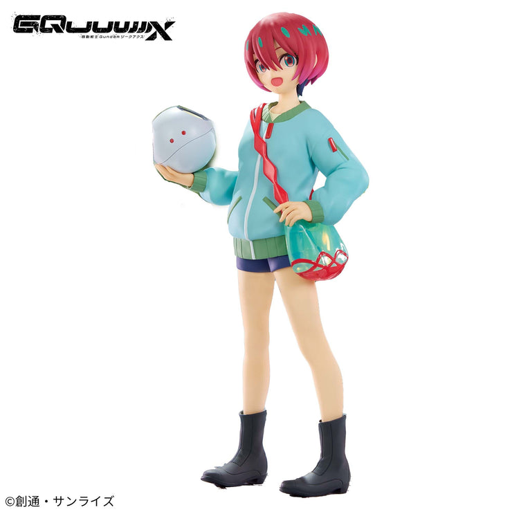 Mobile Suit Gundam Gquuuuuux Amate Yuzuriha Figure Plain Clothes Ver