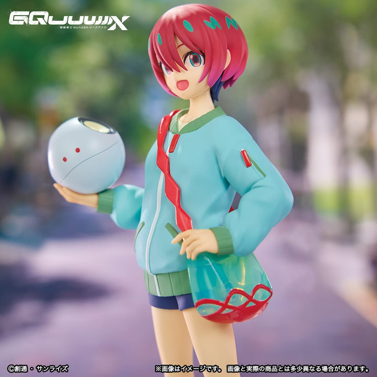 Mobile Suit Gundam Gquuuuuux Amate Yuzuriha Figure Plain Clothes Ver