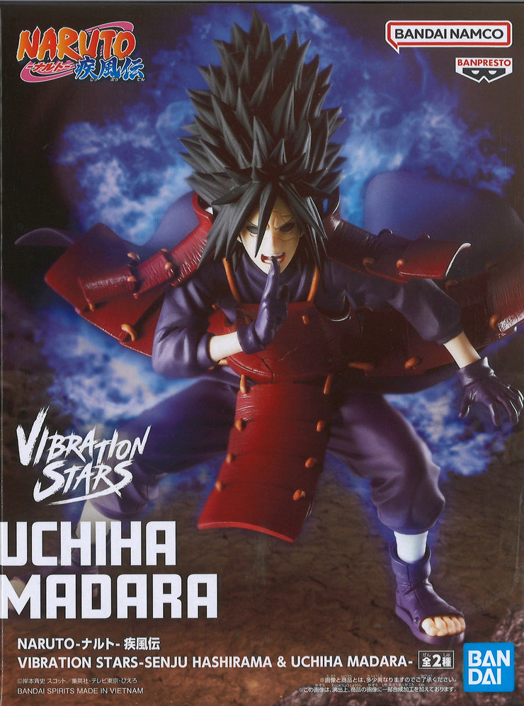 Naruto Shippuden Vibration Stars Hashirama Senju & Madara Uchiha (B: Madara Uchiha)