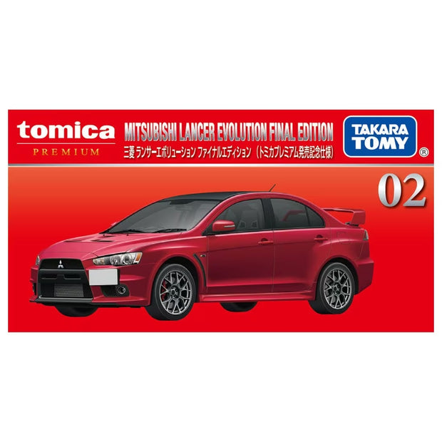 Tomica Premium No.02 Mitsubishi Lancer Evolution Final (1st)
