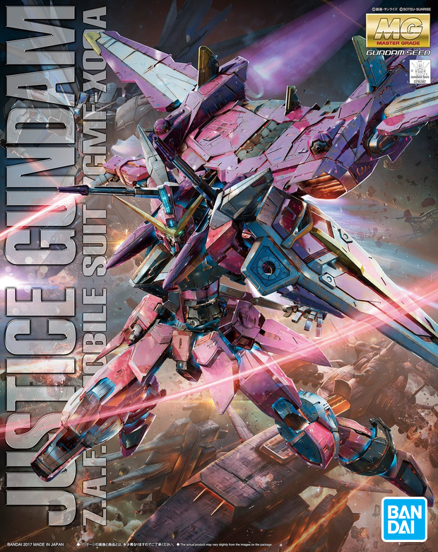 Mg 1/100 Justice Gundam