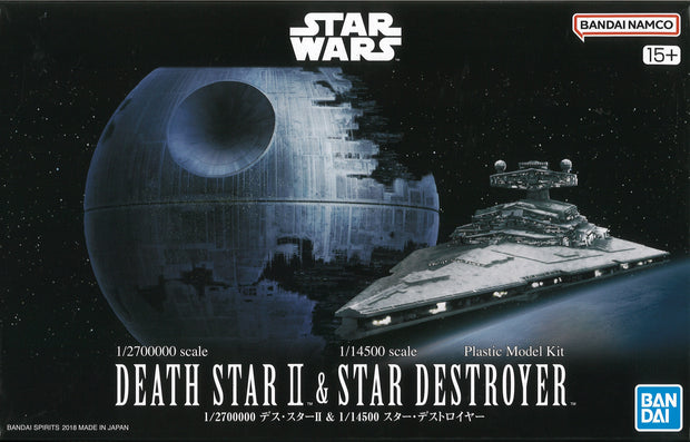 Star Wars 1/2700000 Star Wars Death Star II & 1/14500 Star Destroyer