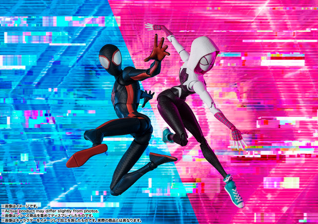 SHF Spider Man (Miles) Spider Verse