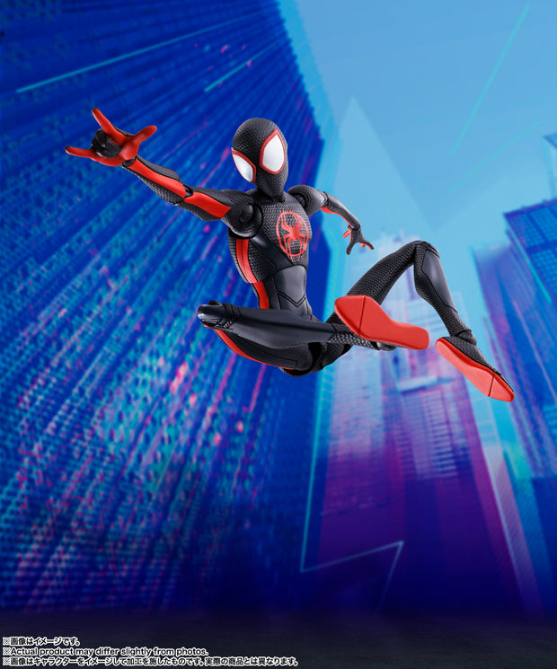 SHF Spider Man (Miles) Spider Verse