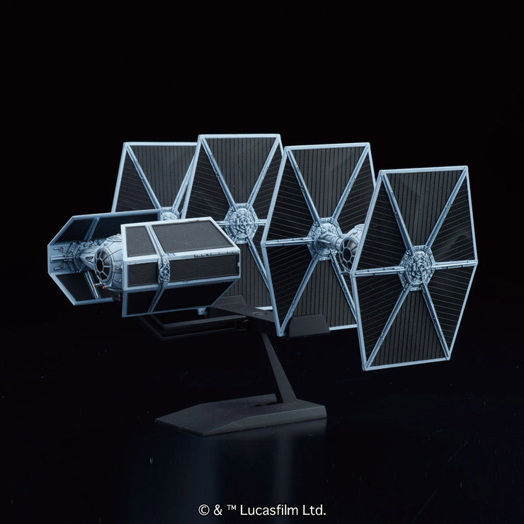 Star Wars Vehicle Model 007 Tie Advanced X 1 & Fighter Set