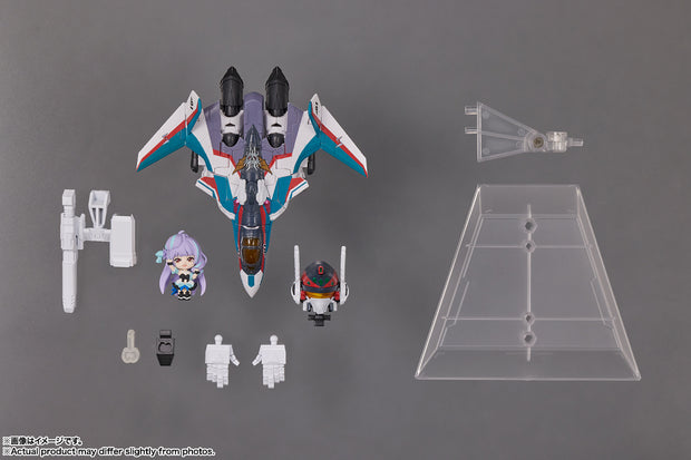 Macross Tiny Session VF-31S Siegfried (Arad Molders Use) with Mikumo Guynemer