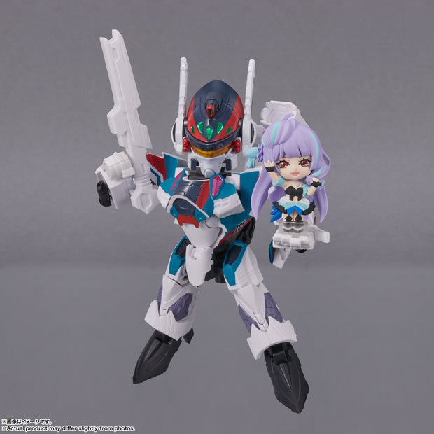 Macross Tiny Session VF-31S Siegfried (Arad Molders Use) with Mikumo Guynemer