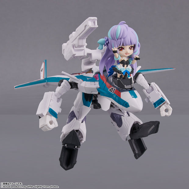 Macross Tiny Session VF-31S Siegfried (Arad Molders Use) with Mikumo Guynemer