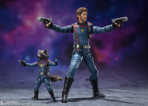 SHF Star Loard & Rocket Raccoon (Guardians Of The Galaxy: Vol.3)