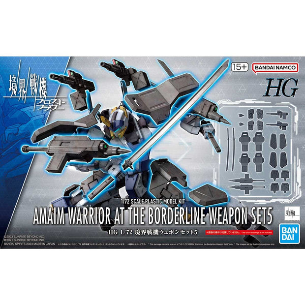 Hg 1/72 Amaim Warrior At The Borderline Weapon Set 5