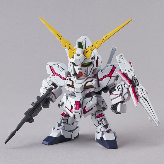 SD Gundam Ex-Standard 005 Unicorn Gundam (Destroy Mode)