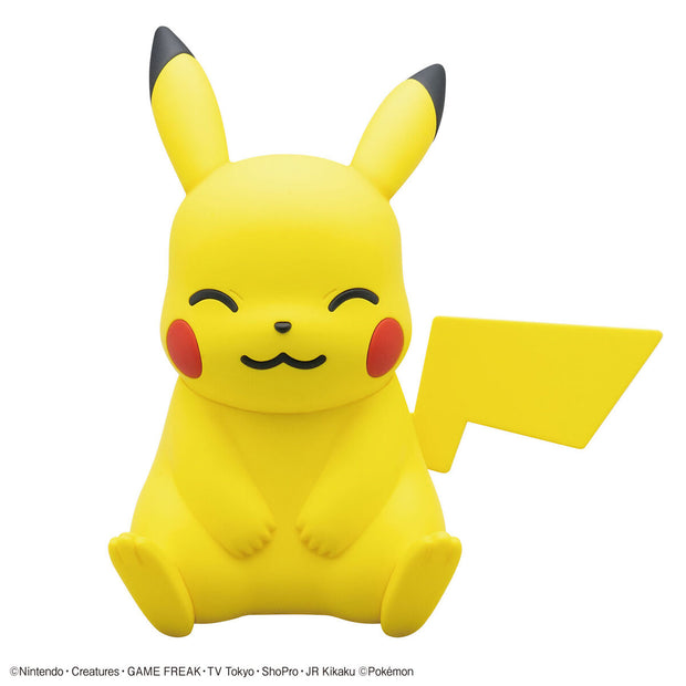 Pokemon Plamo Collection Quick!! 16 Pikachu (Sitting Pose)