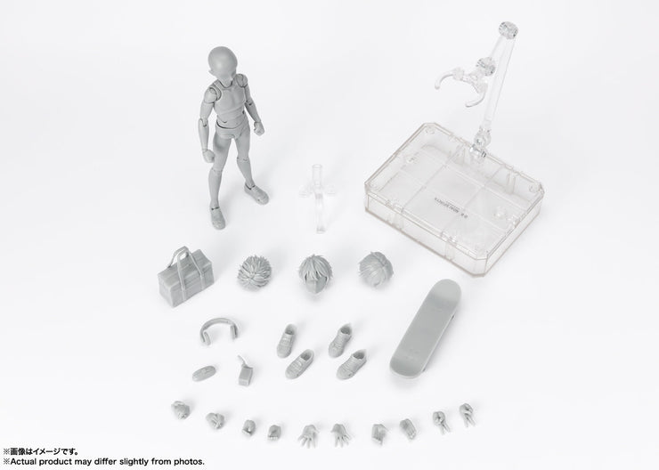 SHF Body Kun School Life Edition DX Set (Gray Color Ver)