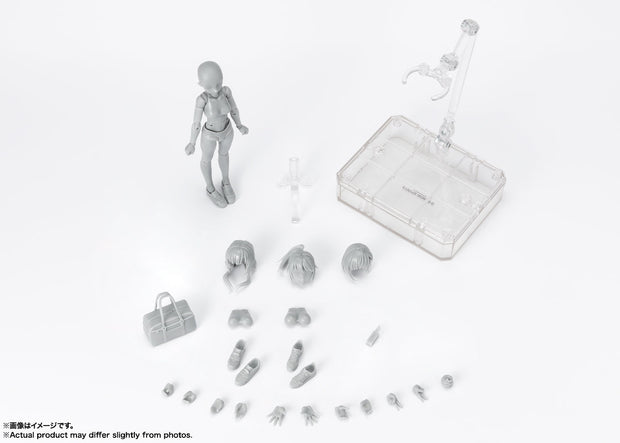 SHF Body Chan School Life Edition DX Set (Gray Color Ver)