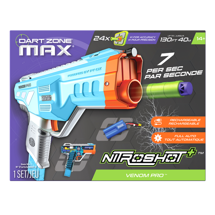 Dart Zone Venom Pro Blue [Toymana Exclusive Color]