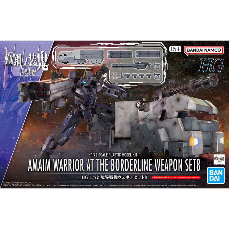 Hg 1/72 Amaim Warrior At The Borderline Weapon Set 8
